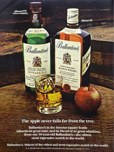1981 ballantine scotch whisky - ballantine,
