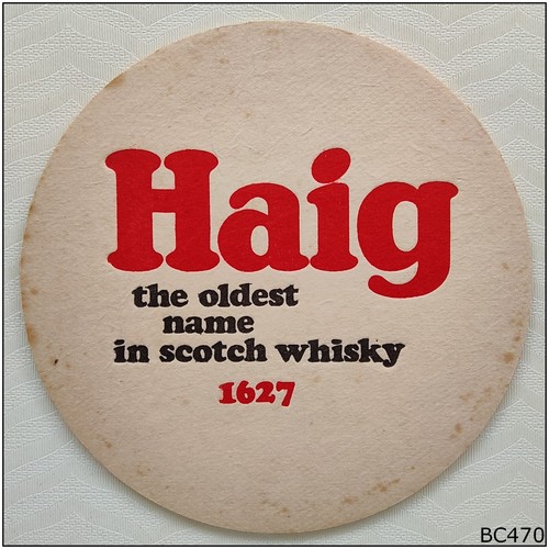Haig the oldest name scotch - the,