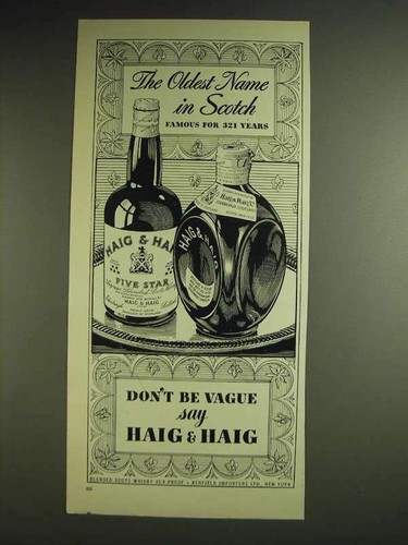 1948 haig scotch - scotch,