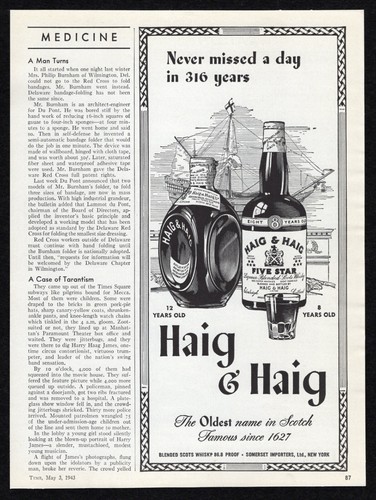 1943 haig oldest name - 1943,