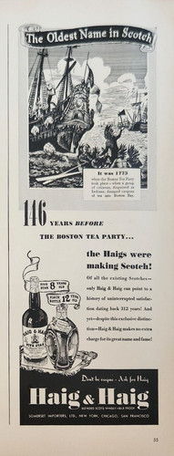 1940 haig scotch - haig, liquor