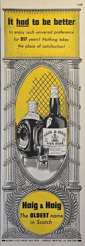 Haig scotch whisky the - &,