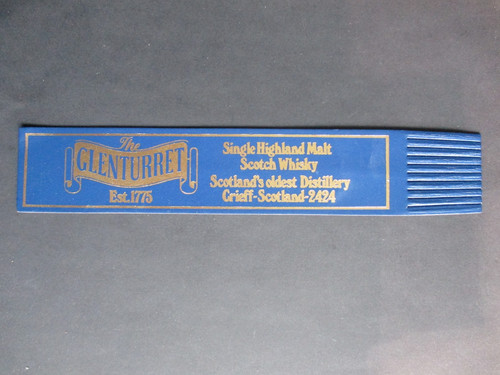Leather bookmark glenturret - leather,